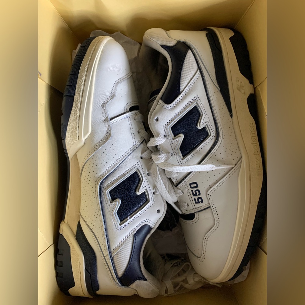 Brand new, new balance’s in black and white